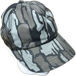 Vintage TreeBark Men's SnapBack BaseBall Cap YOUNGAN Archery Hunting Trucker Hat